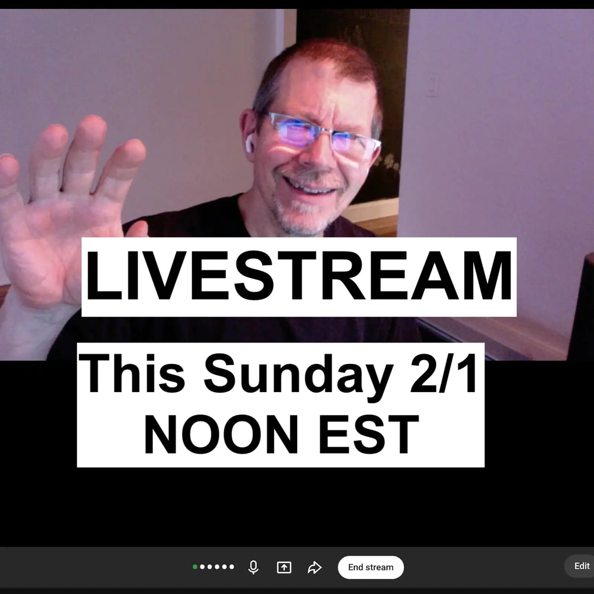 OK Let's Try This Streaming Again.