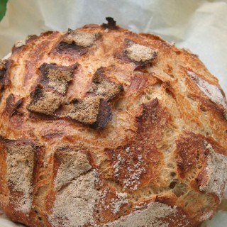 loaf of artisan bread